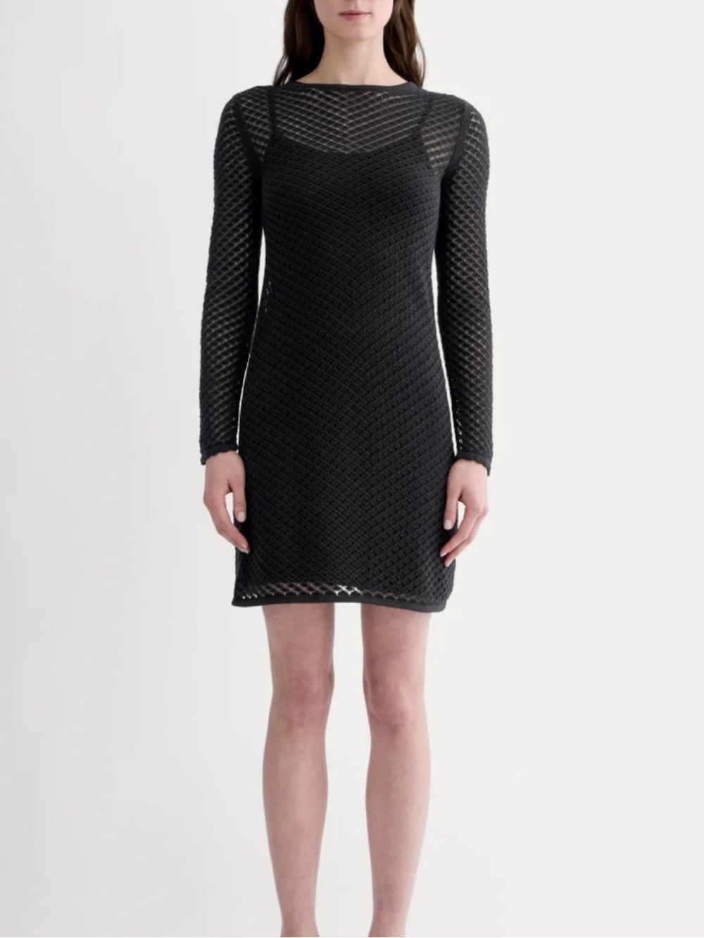 NWT Everlane Lace Knit Minidress